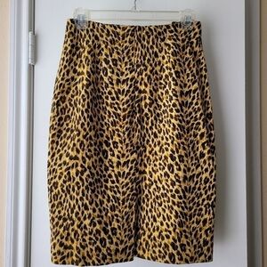 JH Collectibles leopard print pencil skirt size 4